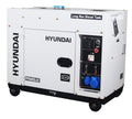 HYUNDAI DHY6600SE Strømaggregat 5300W - Elektrisk start - Diesel