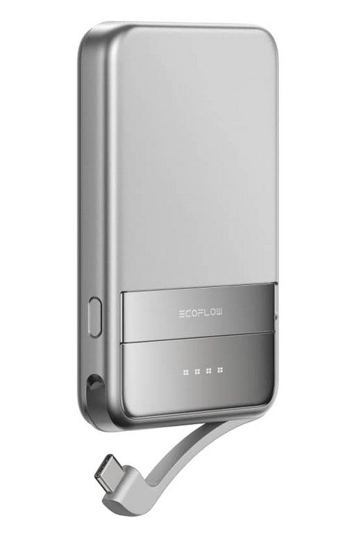 ECOFLOW Rapid Powerbank 5000mAh Silver shown in product view