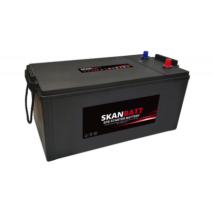 SKANBATT EFB SHD Startbatteri 12V 230AH 1400CCA +L shown in product view