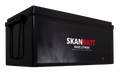 SKANBATT Base Lithium Batteri - 48V 100AH 100A BMS - 522x268x218mm - Bluetooth - 3 Års garanti