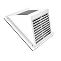 Wattstunde Solventilator Veggmodell Hvit