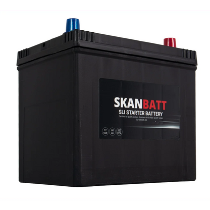 SKANBATT SLI Startbatteri 12V 68AH 550CCA (232x173x225mm) +R