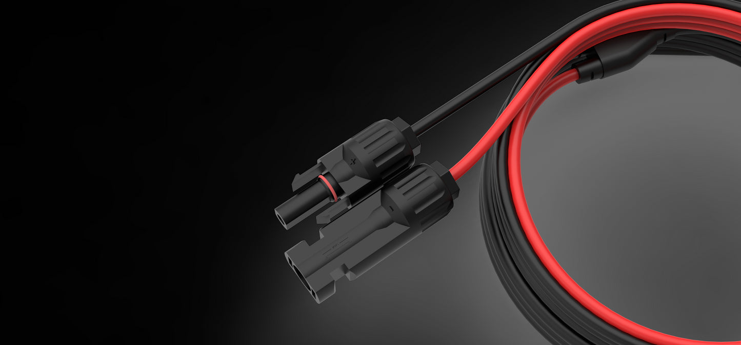 ECOFLOW MC4 til XT60i kabel på 2,5m - Image 3