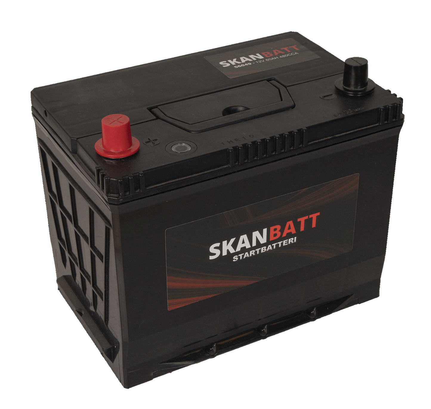 SKANBATT Startbatteri 12V 70AH 550CCA (261x172x200/220mm) +venstre