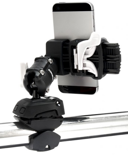 Scanstrut Rokk Mini Mobilholder Med Rekkefeste shown in detail view
