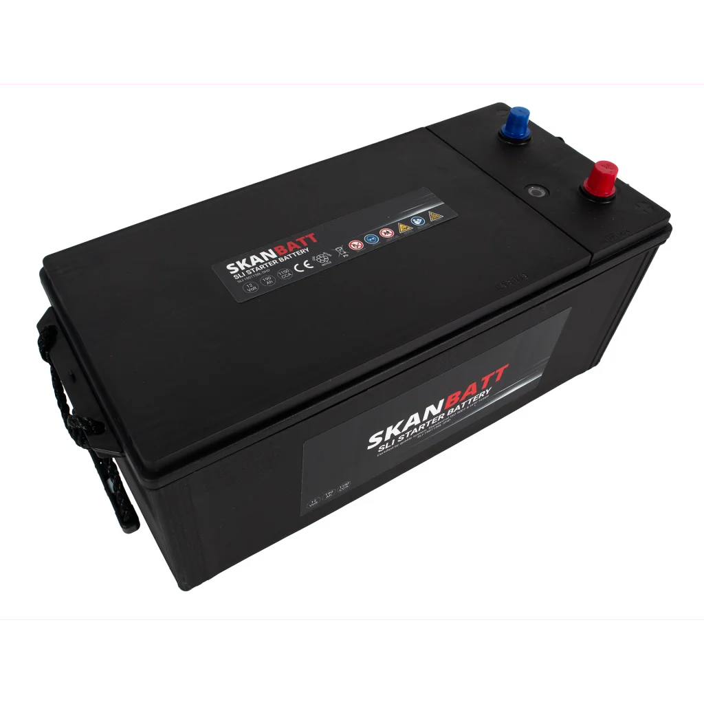 SKANBATT SLI SHD Startbatteri 12V 190AH 1150CCA (513x224x218mm) +L