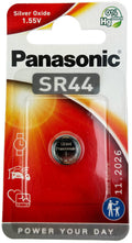 PANASONIC Knappcellsbatteri SR44 1,55V
