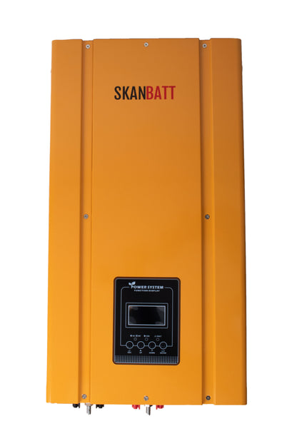 Skanbatt Kombi Batterilader Og Inverter 48V 5000W M/Fjernkontroll shown in detail view