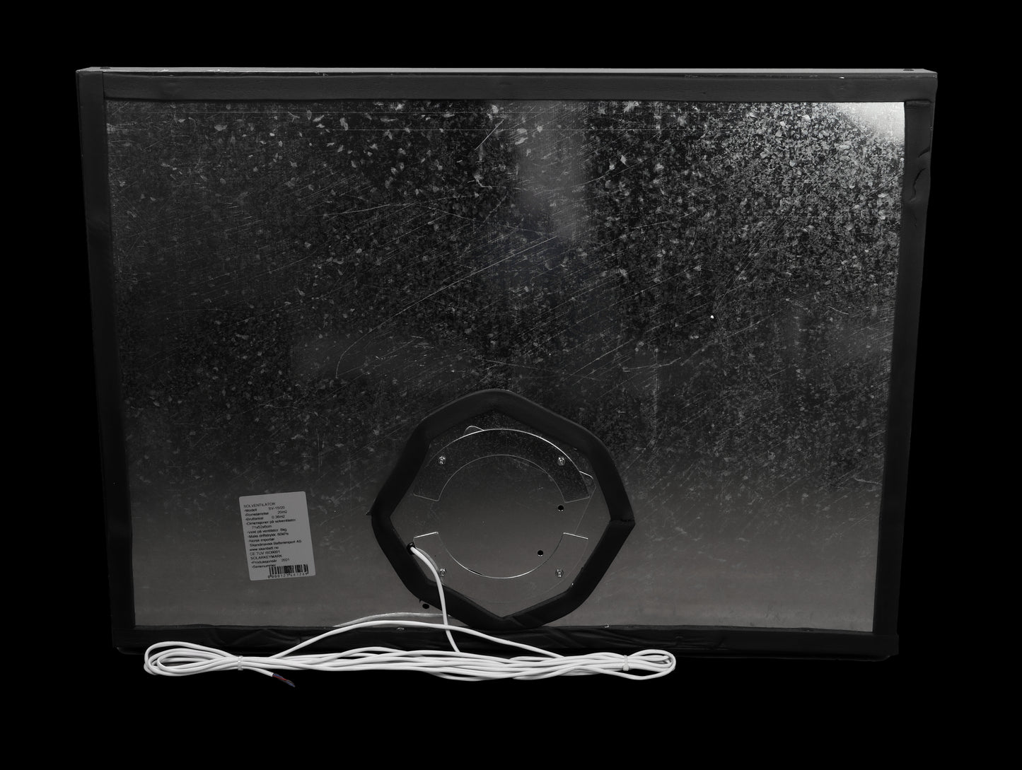 SKANBATT Solventilator SV-20 med luftvolum/t 88m3 - Image 4