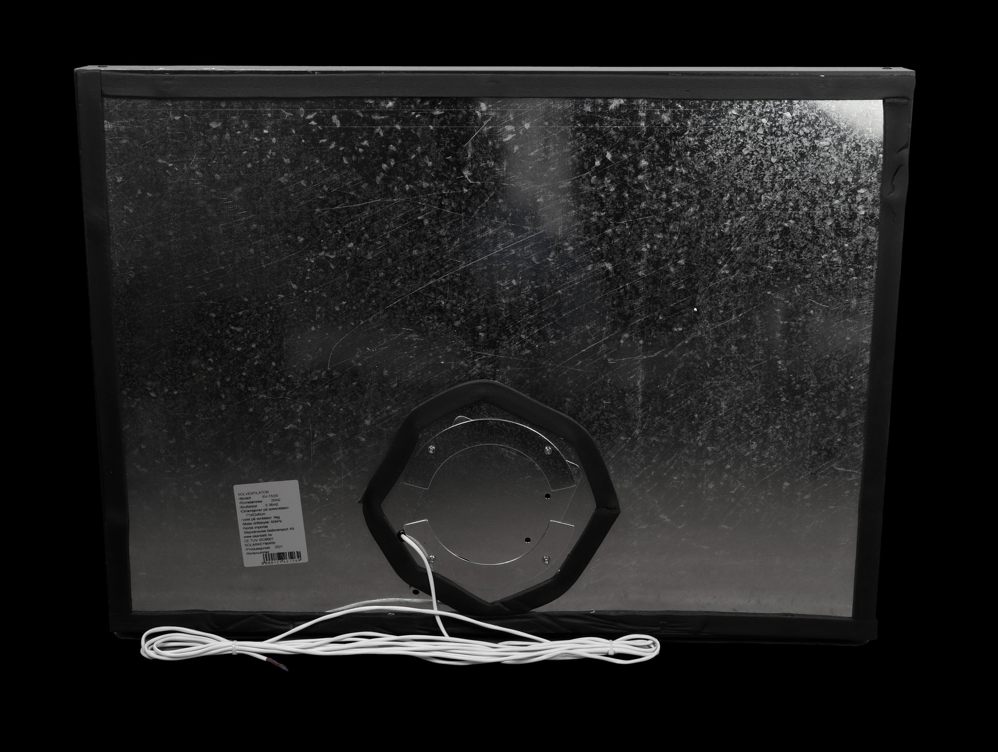 SKANBATT Solventilator SV-20 med luftvolum/t 88m3 - Image 4