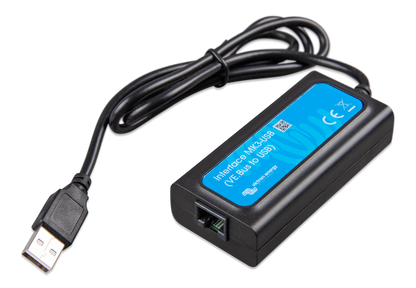 Victron Interface Mk3-Usb (Ve.Bus Til Usb) shown in angle view