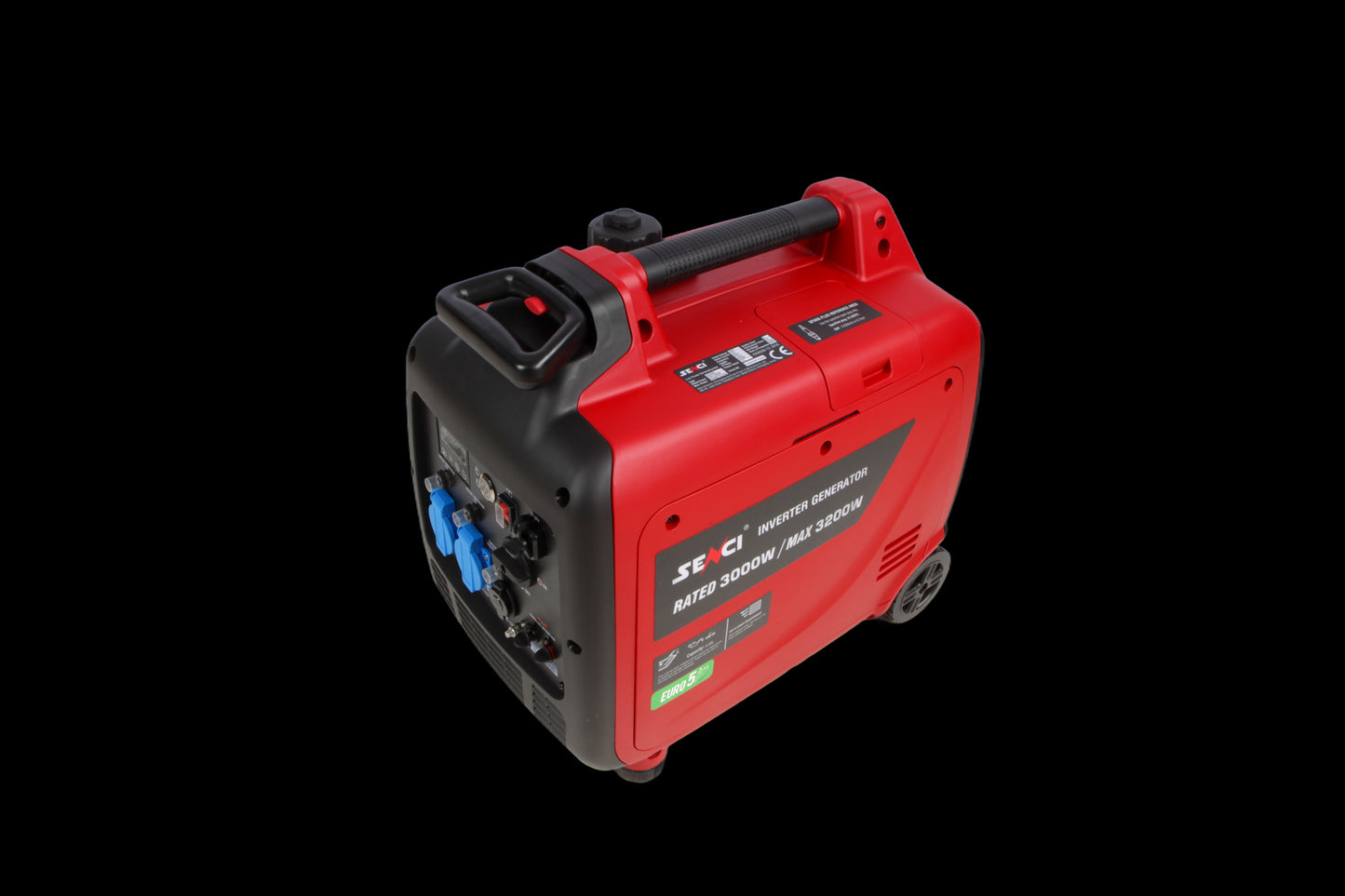 SENCI SC3550i Inverter Aggregat - Bensin - Max 3200W - Elektrisk start - Image 2