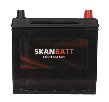 Skanbatt Startbatteri 12V 60Ah 510En +H label detail