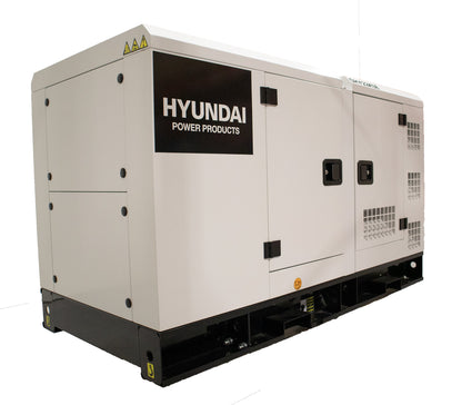 Hyundai Dhy22Kse Diesel Strømaggregat 22Kva 400V 3-Fase - 1500Rpm - Vannkjølt shown in detail view