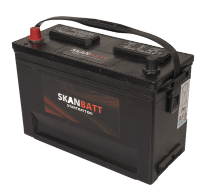 Skanbatt Mf50-600 Startbatteri 12V 80Ah 600Cca +Venstre shown in product view image 2