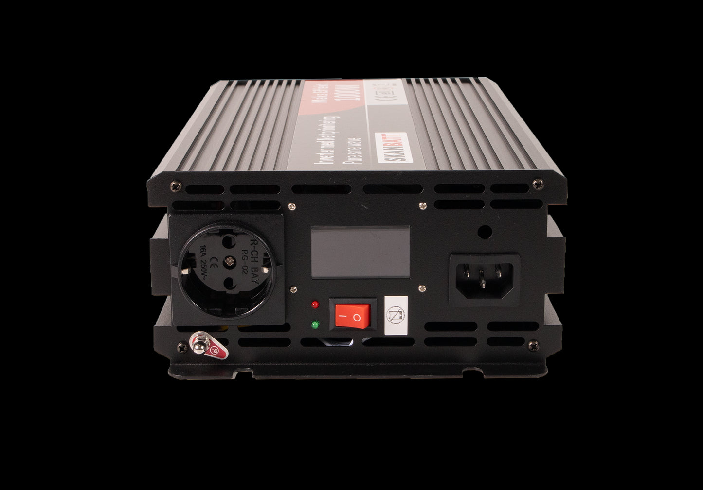 Skanbatt Inverter 12V 1000W Ren Sinus Med Nettprioritering Og Trådløs Fjernkontroll