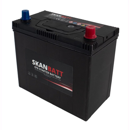 SKANBATT EFB Startbatteri 12V 45AH 430CCA (238x129x223mm) +R