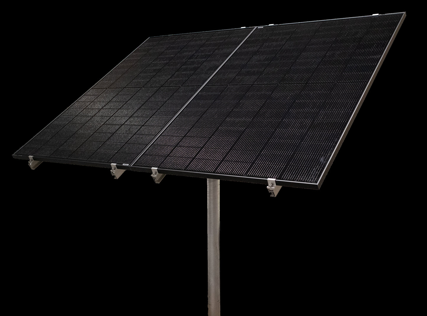 Bakkestativ til solcelle 2x410W SKANBATT/CSUN - Image 1