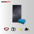 SKANBATT Solcellepakke - 200W Flex / Victron MPPT 15A