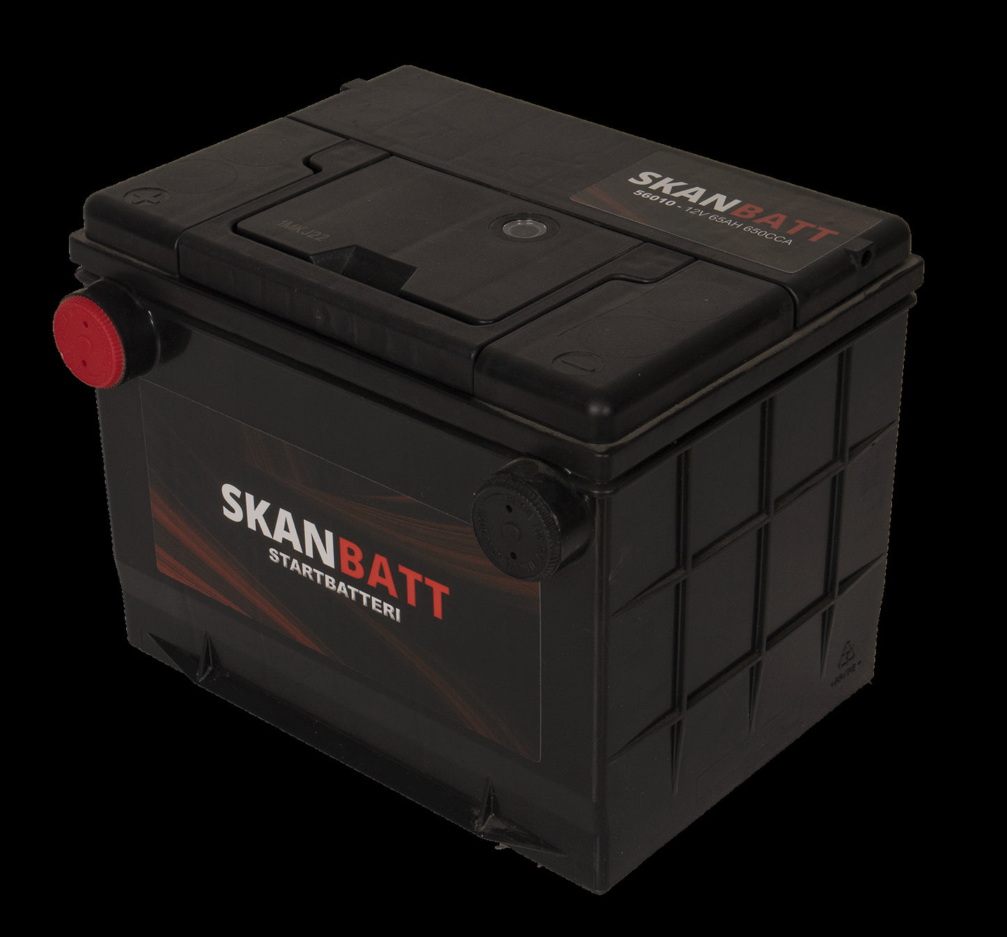 Skanbatt Startbatteri 12V 65Ah 650Cca (230X179X180/180Mm) +Venstre