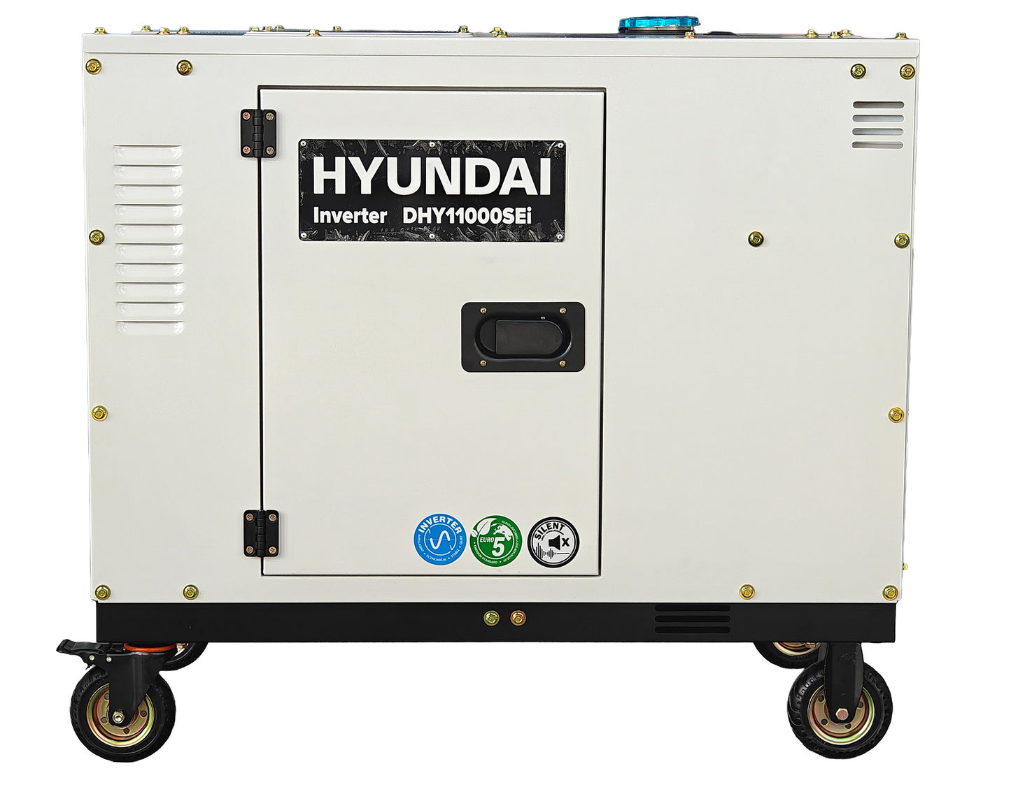 HYUNDAI DHY11000SEi Diesel Inverter Strømaggregat 8000W - Elektrisk start - Forvarming - ATS
