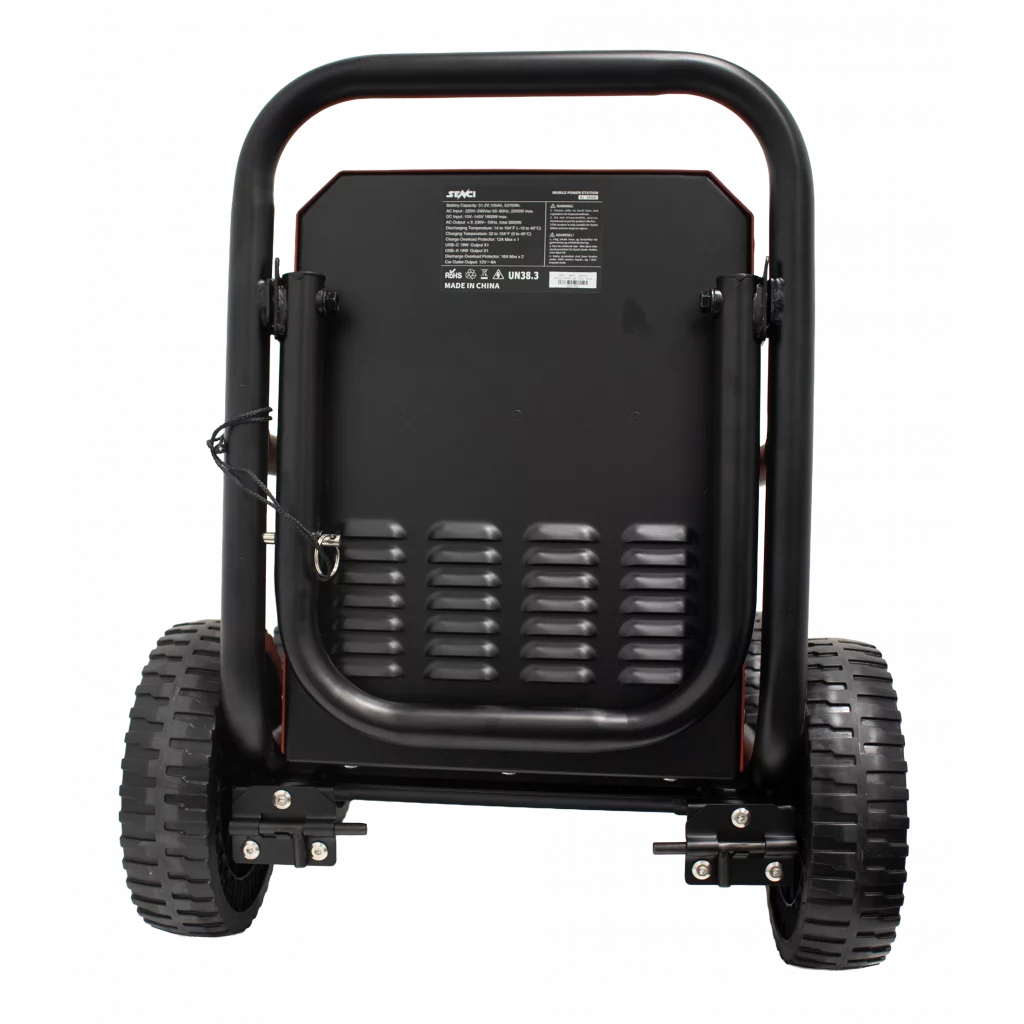 SENCI Lithium LPS 5376Wh Power Station med 3600W (7200W) sinus inverter - HD Utebruk