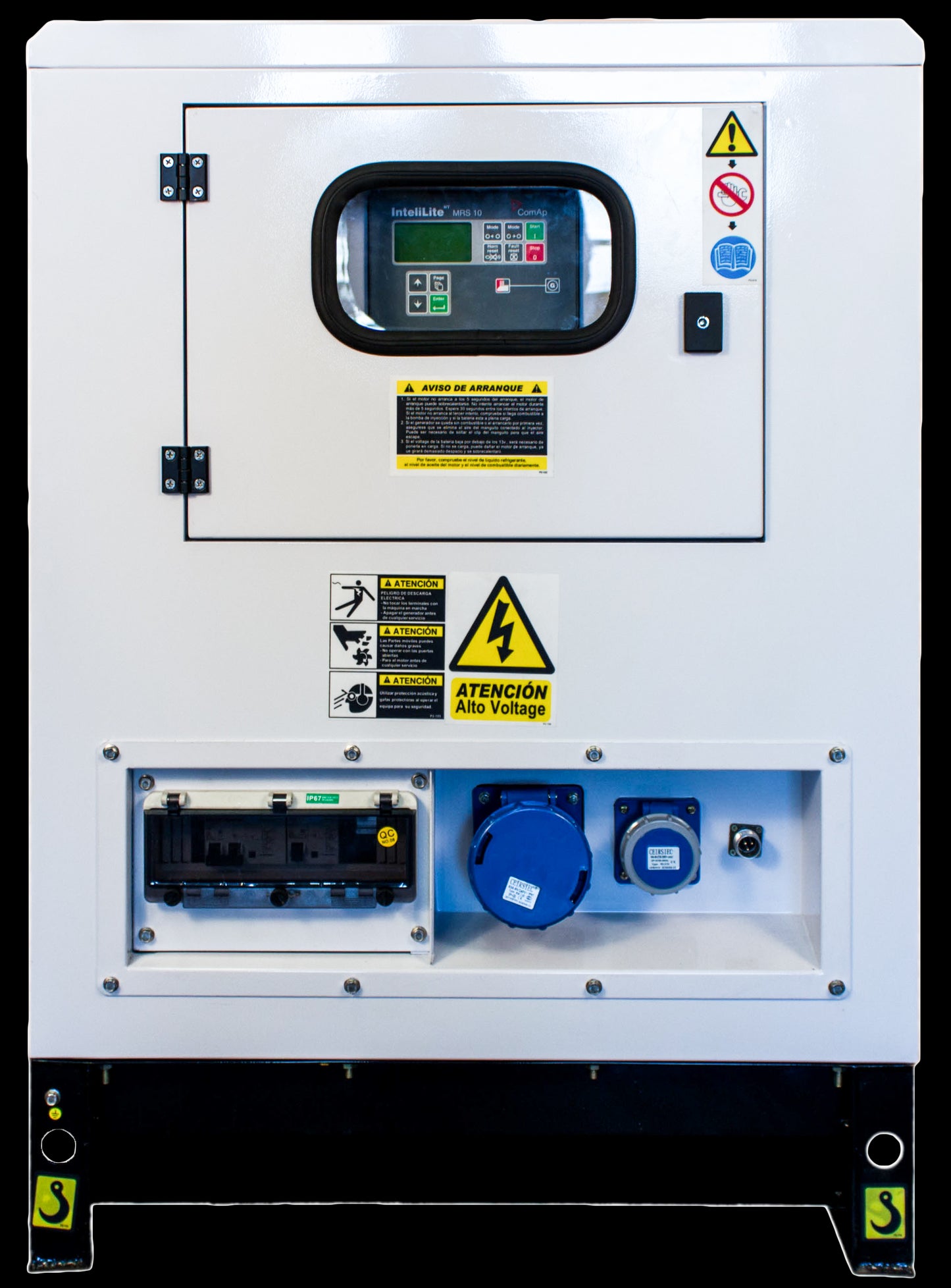 Hyundai Dhy11Ksem Diesel Strømaggregat 11Kva 230V 1-Fase - 1500Rpm - Vannkjølt
