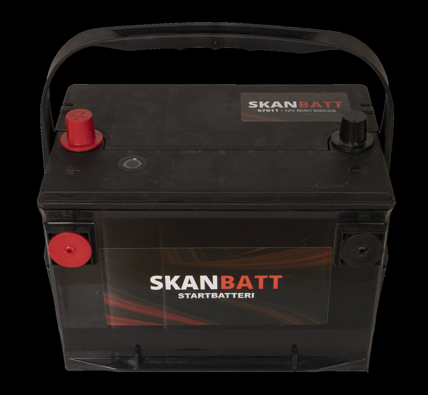 SKANBATT Startbatteri 12V 80AH 800CCA (260x179x180/207mm) +venstre - Image 5