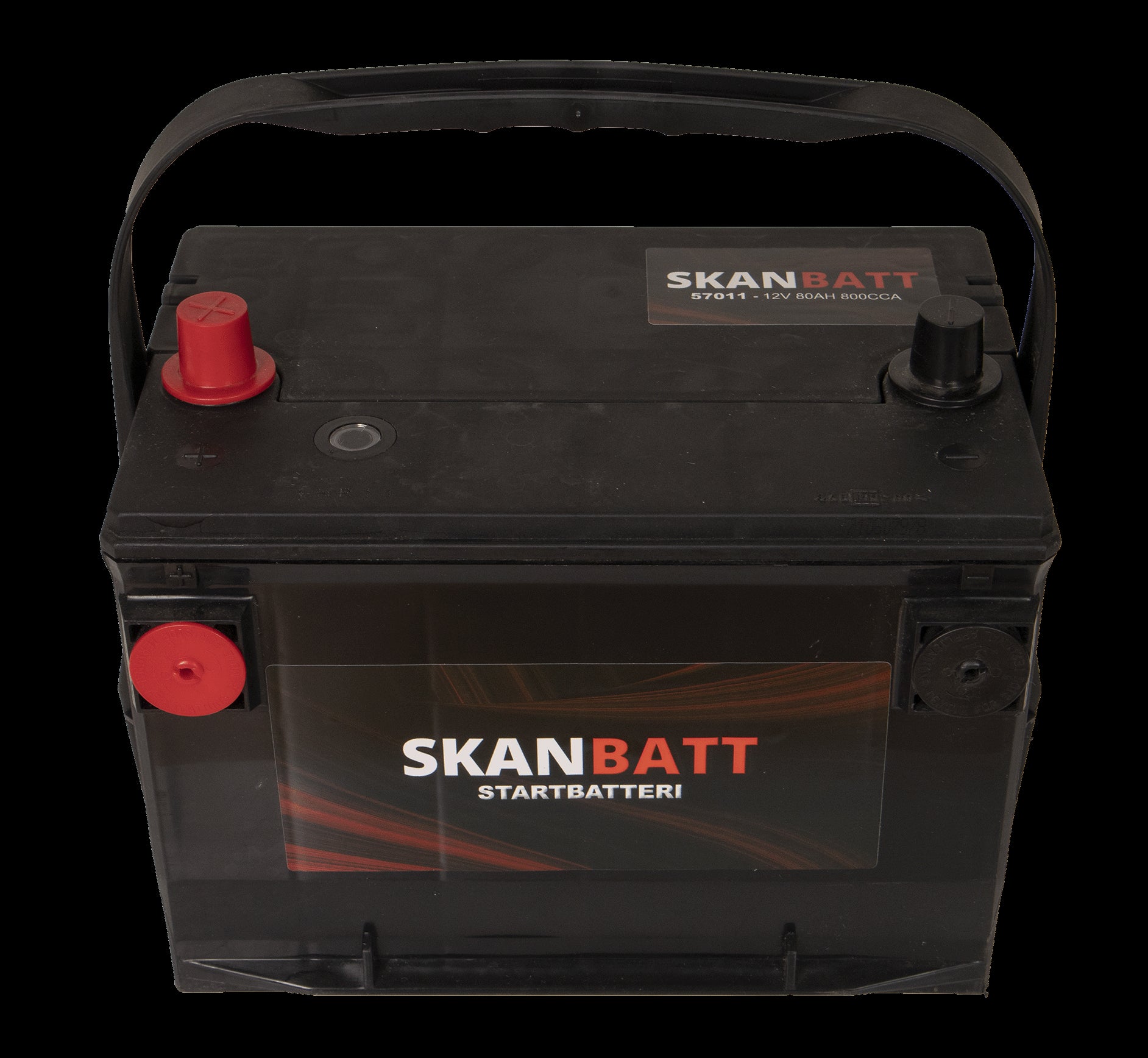 SKANBATT Startbatteri 12V 80AH 800CCA (260x179x180/207mm) +venstre - Image 5