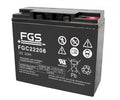 FGC22208 12V 22Ah (181x76x167mm) M6