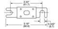 Victron Cnn Sikring 325A/80V For Lynx Shunt