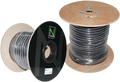 Batterikabel förtennad 10mm2 25m rulle - Svart
