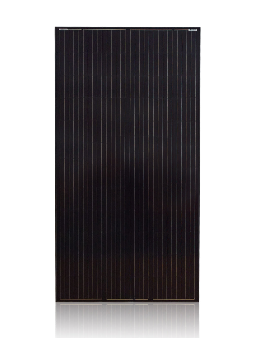 SKANBATT 220W HighVolt solcellepanel med 7M kabel - 1660x680x40 - Black, Mono, PERC (SMS-220) - Image 1