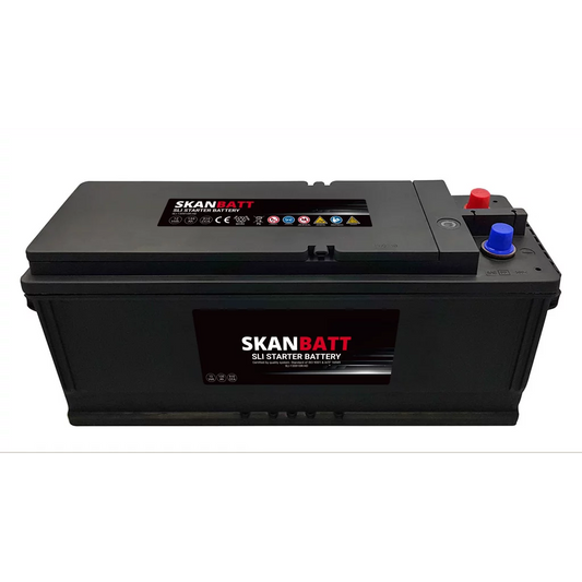 SKANBATT SLI HD Startbatteri 12V 135AH 910CCA +R shown in product view
