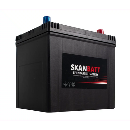 SKANBATT EFB Startbatteri 12V 73AH 630CCA (232x173x225mm) +R