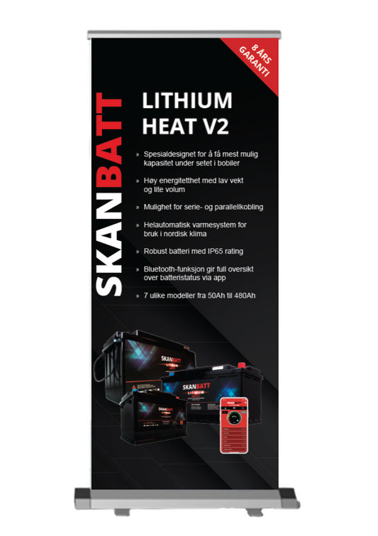 Roll-Up SKANBATT Lithium HEAT V2 - Image 1