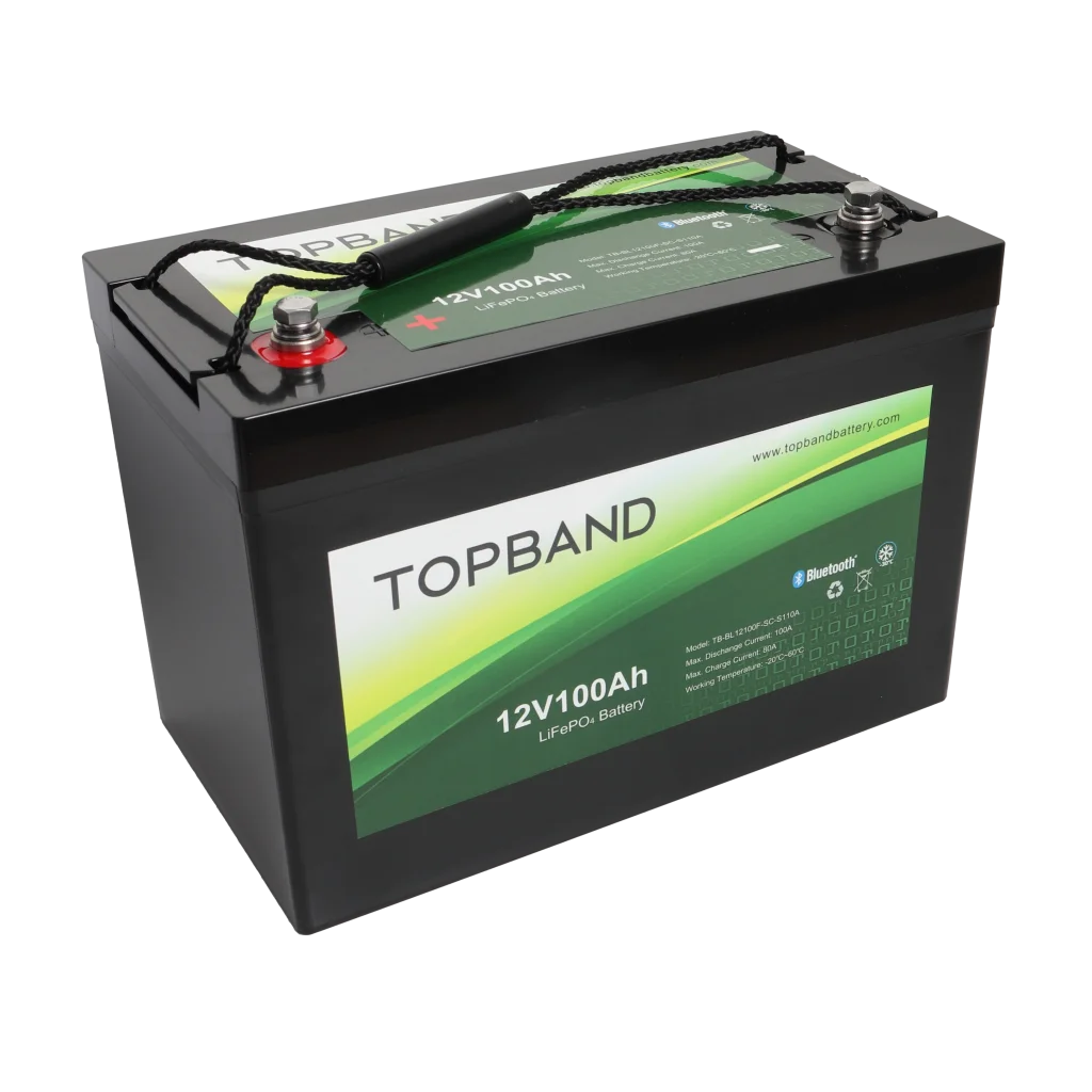 KUPP TOPBAND Lithium HEAT PRO - 12V 100AH - 150A BMS - Bluetooth og Varme shown in product view
