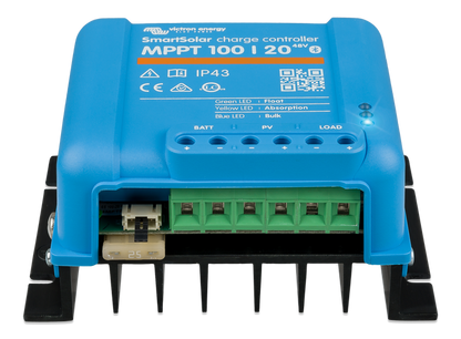 Victron Smartsolar Mppt 100/20 12-48V shown in detail view