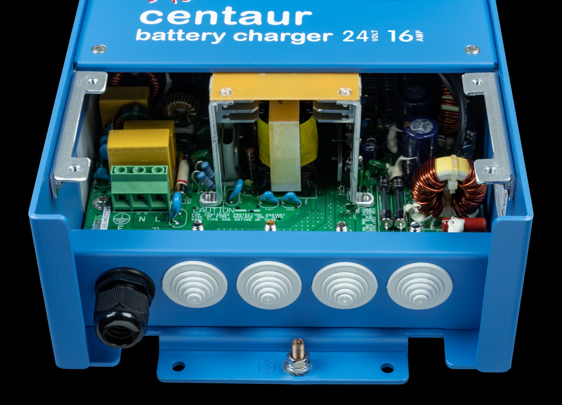 Victron Centaur Batterilader 24V 16A 3-kanaler - Image 2