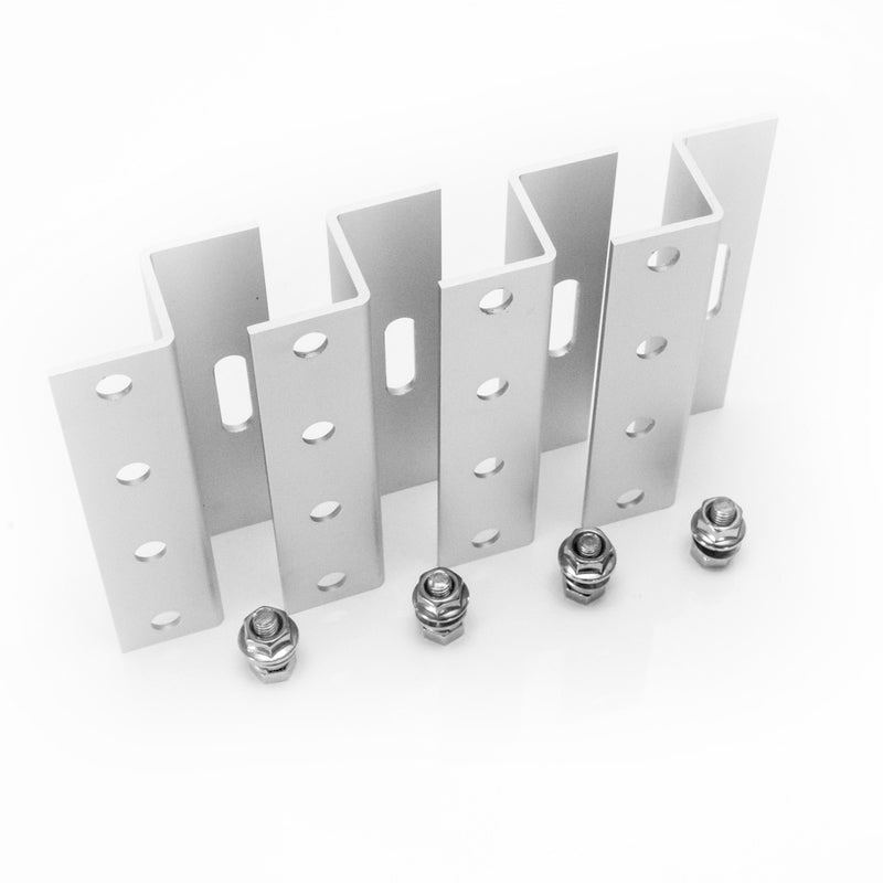 Festebrakett til solcelle universal (enkel type-alu) (TP-LKR01) - Image 1