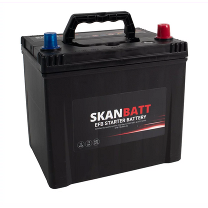 SKANBATT EFB Startbatteri 12V 73AH 630CCA (232x173x225mm) +R