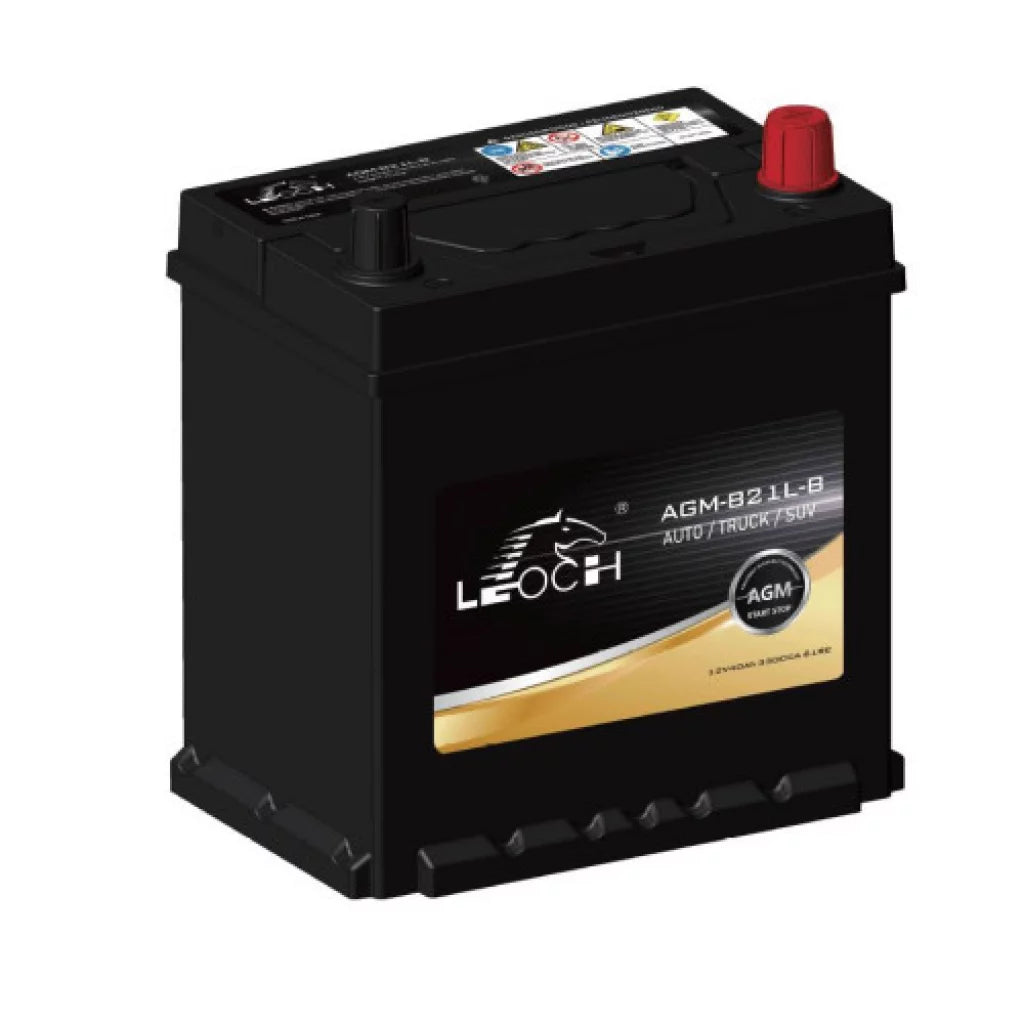Leoch AGM Batteri 12V 40Ah 330CCA + Høyre shown in product view
