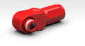 Amphenol Kobling 5 / 7Mm Positiv (Rød)