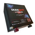 Skanbatt V2 Bobil "Under Setet" Modell 12V 480Ah - 150A Bms - Heat - Bluetooth
