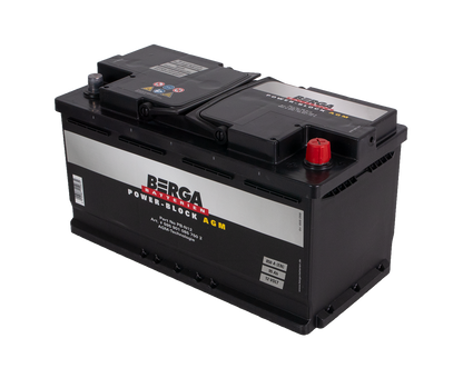 Berga Power Block Agm 12V 95Ah 850Cca shown in detail view