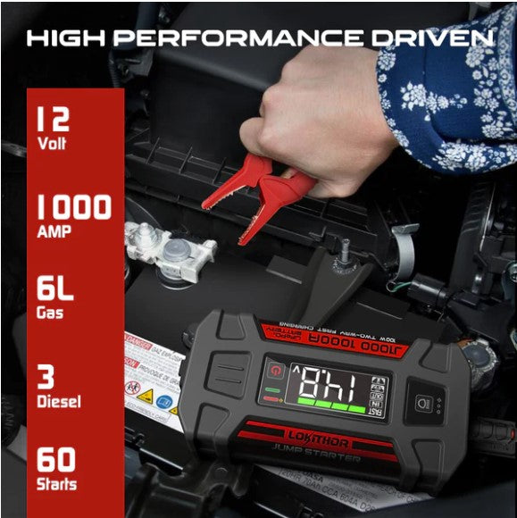 LOKITHOR Lithium Startbooster 1000A - Image 2