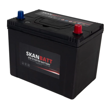 SKANBATT EFB Startbatteri 12V 80AH 730CCA (260x174x225mm) +R