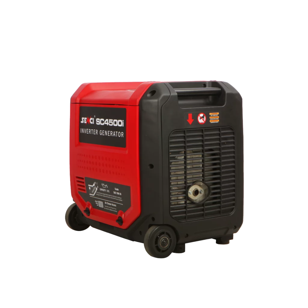 SENCI SC4500i Inverter Aggregat - Bensin - Max 4500W - ATS / Relestyring - Elektrisk start