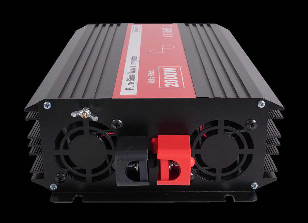 SKANBATT Inverter 12V 2000W Ren Sinus m/Kablet Fjernkontroll - Image 2