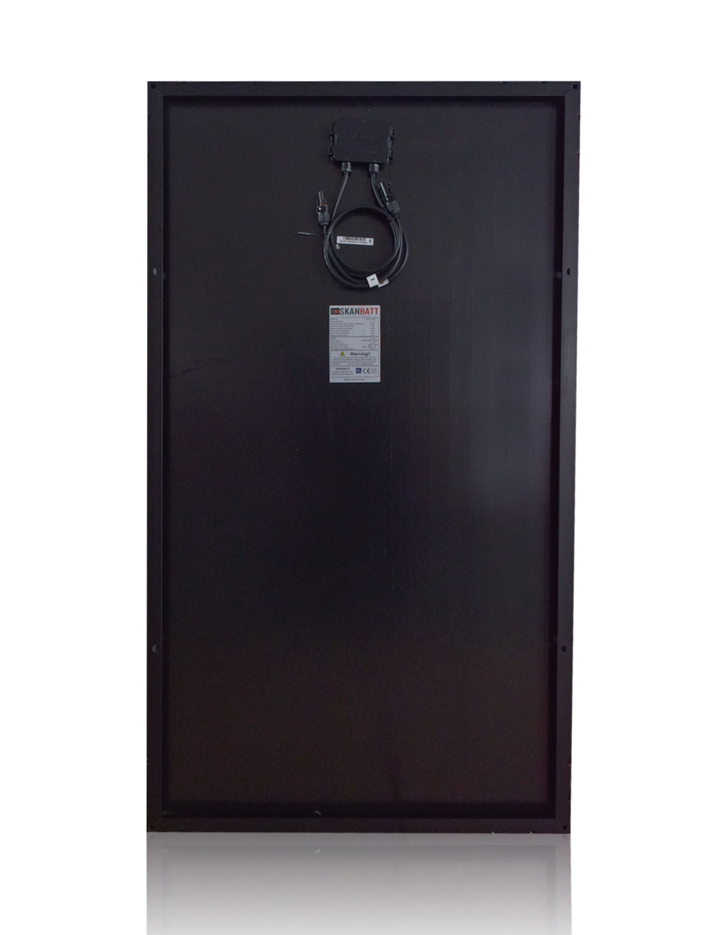 SKANBATT Solcellepanel Mono 80W Sort - 765x570x30mm - Image 2